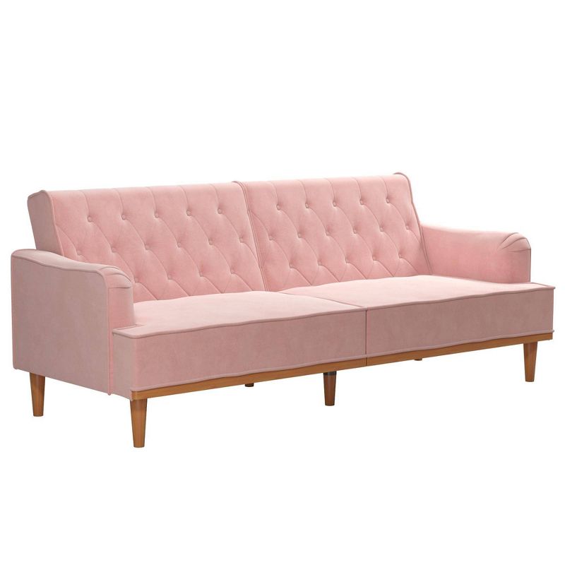 Stella Vintage Convertible Sofa Bed Futon - Mr. Kate, 6 of 17