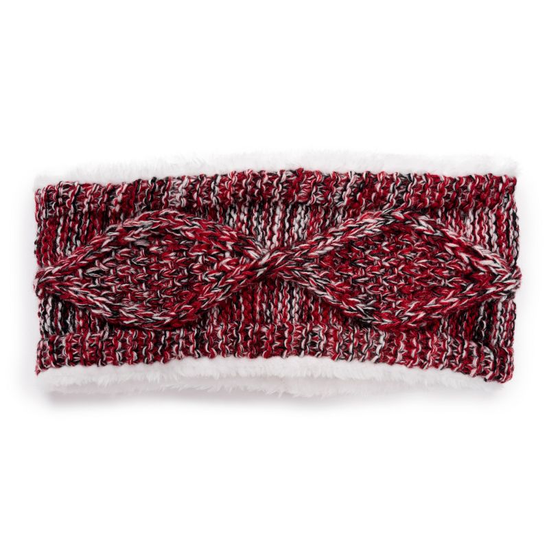 MUK LUKS Women's Cable Knit Headband, 1 of 3