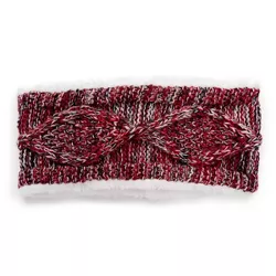 MUK LUKS Women's Cable Knit Headband - Licorice