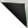 Artichoke Green And Ivory Abstract Washable Indoor Outdoor Area Rug - 4 of 4