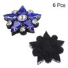 Unique Bargains Sparkling Crystal Star Beaded Patches for Clothing DIY Sewing 6 Pcs - 3 of 4
