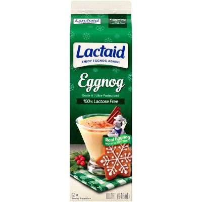 Lactaid Lactose-Free Eggnog - 1qt