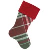 Plaid Print Stocking (Set of 2) - 2 of 2