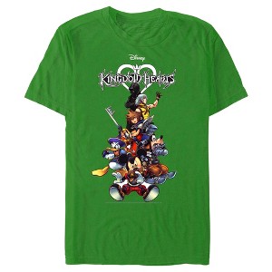 Men's Kingdom Hearts Coded Box Art T-Shirt - 1 of 4
