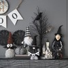 Whisen Fabric Standing Gnome W/Orange Banner & Spring Body, Halloween Decoration - 3 of 4