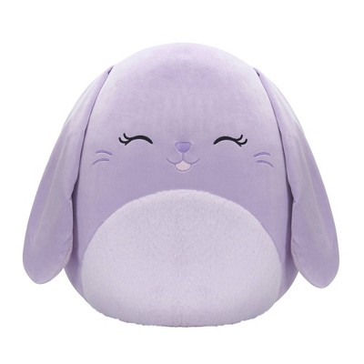 Squishmallows 16" Bubbles the Purple Bunny with Fuzzy Belly Plush Toy