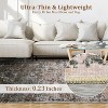 Area Rug for Living Room, Ombre Vintage Distressed Washable Non-Slip Bedroom Rug, Ultra-Thin Soft Large Area Rug for Bedroom Dining Room - 4 of 4