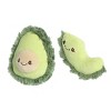 ebba Mini Avocado Rattle & Crinkle Set Precious Produce Adorable Baby Stuffed Animal Green 4" - image 4 of 4