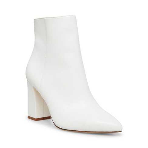 Madden Girl Flexx Block Heel Dress Boot - White, 7.5 : Target