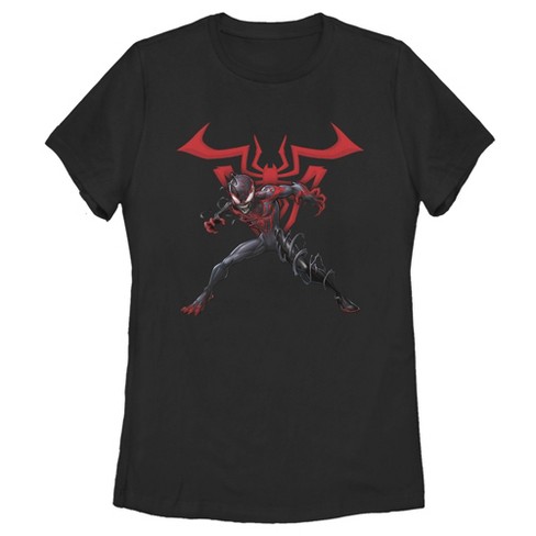 Women's Marvel Spider-Man Miles Morales Symbol T-Shirt - image 1 of 3