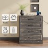 Dresser for Bedroom, 4 Drawer Small Dresser with Charging Station for Living Room, Chest of Drawers - 3 of 4