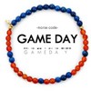 Morse Code Game Day Stacker Bracelets: Orange & Royal Blue | ETHICGOODS - 2 of 4