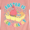 Girls' - SpongeBob Squarepants - Easter Is Egg Fitted Short Sleeve Graphic T-Shirt - 2 of 4