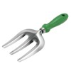 Unique Bargains PP 430 Stainless Steel Garden Tool Hand Weeder Fork 9.25 x 3.54 Inch Green 1 Pc - 3 of 4