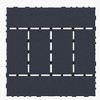 Chic Crate 44 Pack 12'' Interlocking Plastic Deck Tiles – Dark Gray, Waterproof - 3 of 4