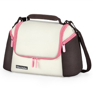 Tirrinia Insulated Lunch Bag for Women Men, Leakproof Thermal Reusable Lunch Totes with 2 Zipper Pockets, Lunch Box for Working, Picnic - 1 of 4