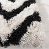 Chevron Shag SG250 Hand Tufted Indoor Rugs - Safavieh - 2 of 4
