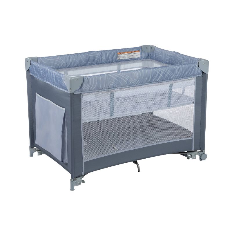 Cosco Rocking Bassinet with Play Yard - Organic Waves, 4 of 8