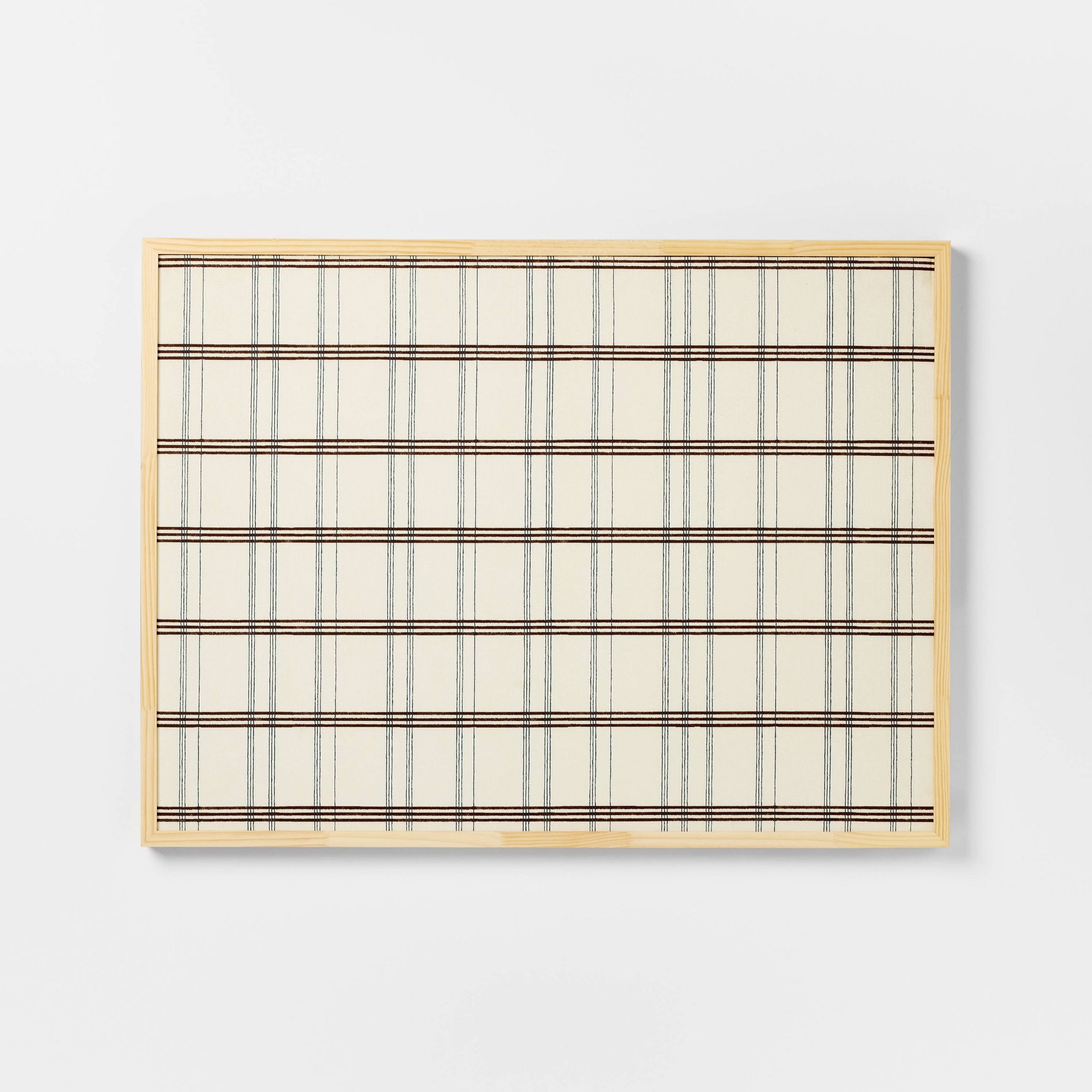 40"x30" Fabric Pinboard with Wood Frame - Threshold™ designed with Studio McGee