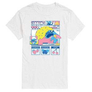 Men's - Lilo and Stitch - Stitch Food Kawaii Short Sleeve Graphic T-Shirt - 1 of 4
