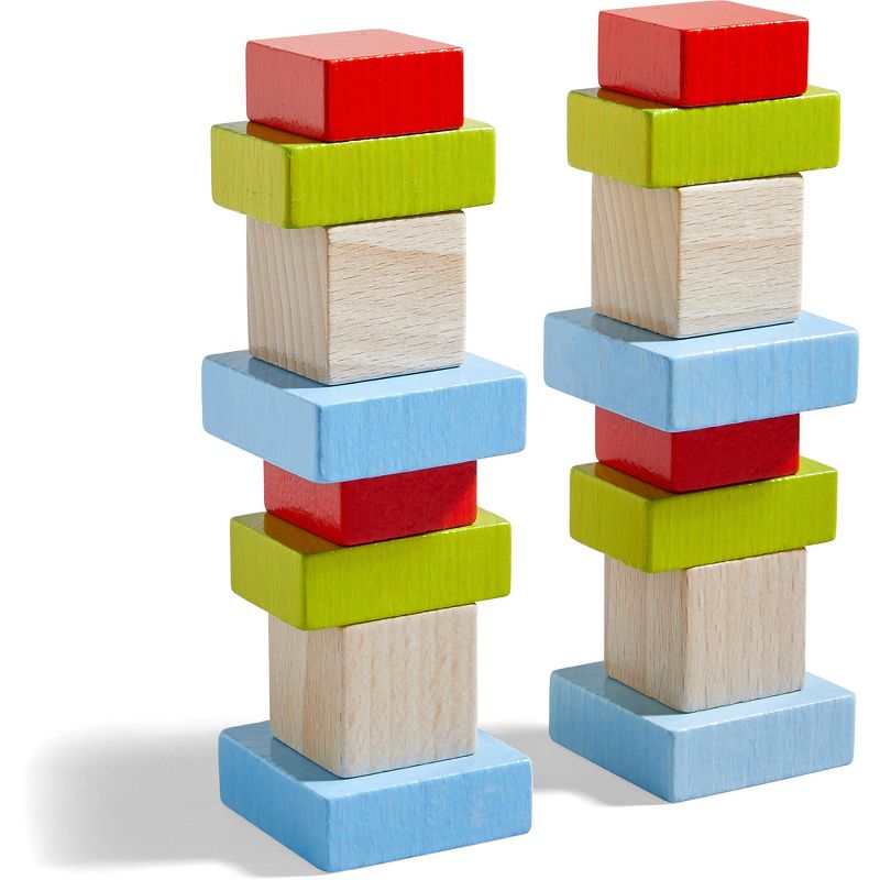 HABA Four by Four Wooden Building Blocks (Made in Germany), 2 of 12