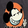 Women's - Disney - Mickey Peace Short Sleeve Graphic T-Shirt - 2 of 4