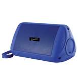 Supersonic Bluetooth 5-Watt-Continuous-Power Water-Resistant Portable Speaker (Blue)