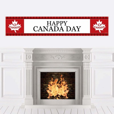 Big Dot of Happiness Canada Day - Canadian Party Decorations Party Banner