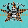 Girls' - Lilo and Stitch - Skeleton Stitch Fitted Short Sleeve Graphic T-Shirt - 2 of 4