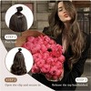 Wikineon Clip In Hair Extensions Long Straight Wavy Synthetic Hairpiece,Natural & Soft Hair &Blends Well Hair Extension, Daily Use - 2 of 4