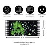 Evergreen Shamrocks Buffalo Plaid Sassafras Indoor Outdoor Switch Doormat 1'10"x10" Black - 3 of 4