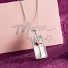 Ross-Simons Mother-Of-Pearl and 0.30 ct. t.w. White Topaz Cardinal Pendant Necklace With Multicolored Enamel in Sterling Silver - 3 of 4