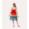 Unique Vintage Women's Tiered Sheer Midi Dress - 2 of 3
