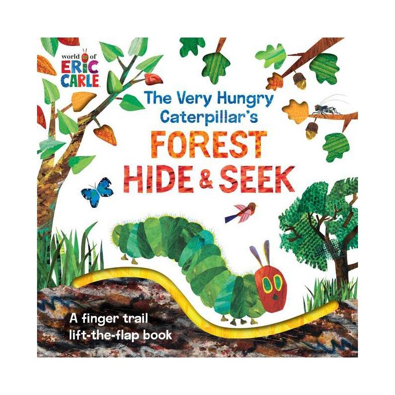 The Very Hungry Caterpillar's Forest Hide & Seek - (World of Eric Carle) by  Eric Carle (Board Book), 1 of 2