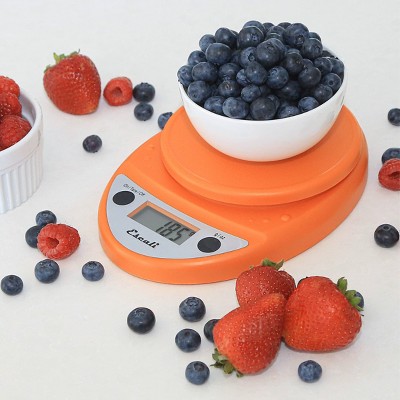 Escali Primo Orange Digital Kitchen Counter Scale