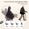 Bestier 34.6'' Electric Power Lift Asist Recliner Chair with Massage and Heat, Fax Leather Reclining Chair with Side Pockets & Cup Holders - 2 of 4