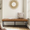 Gema 60" Wide Bedroom Bench For bedroom and living room | ARTFUL LIVING DESIGN - 4 of 4