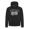 Everyday Kids Cheerleader Girls Pullover Hoodie – Pom Pom Sketch Graphic Sweatshirt - 2 of 4