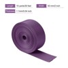 Unique Bargains Flexible Tight Weave Flat Nylon Webbing Strap for Luggage-rack Light Purple - 2 of 3