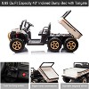 24V Ride on Toys for Big Kids, 4WD Electric UTV 2 Seater Ride on Cars with Remote Control, Ride on Truck w/ 6-Wheeler Suspension - 2 of 4