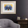 Trademark Fine Art - Donald Jusa Fly On Yellow Matted Framed Art - image 2 of 4