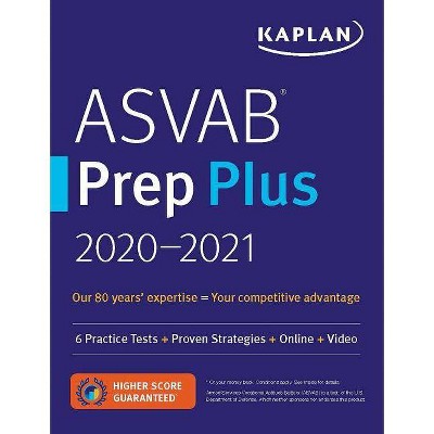 Asvab Prep Plus 2020 2021 Kaplan Test Prep Paperback Target