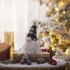 FURNIinspire Decorative Objects 3pcs Fabric Sitting Gnome, Christmas Table Home Ornaments For Holiday Party Gifts, Multicolored, 3.5"*3.5"*14.6" - 3 of 4