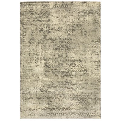 Oriental Weavers Astor 1806Q Beige/ Grey Indoor Area Rug - 3'10" x 5'5"