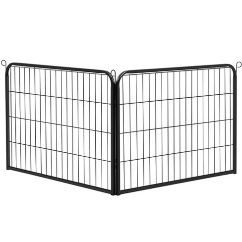 Yaheetech 2 Panels Metal Dog Playpen Fence Target