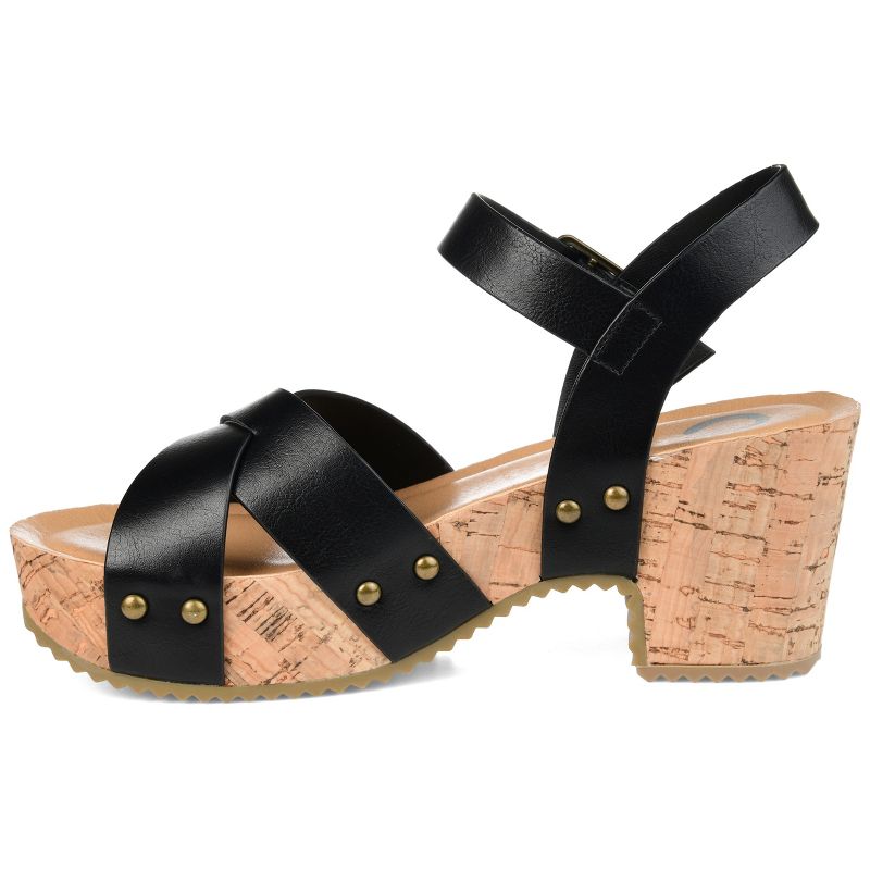 Journee Collection Womens Valentina Tru Comfort Foam Ankle Strap Platform Sandals, 3 of 11