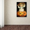 Trademark Fine Art -Vintage Apple Collection 'Halloween Pumpkin Head Child' Canvas Art - 3 of 3