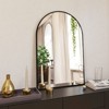 BEAUTYPEAK Arched Bathroom Mirror Wall-mounted Mirror Classic Wall Mirror for Home Decoration - 4 of 4