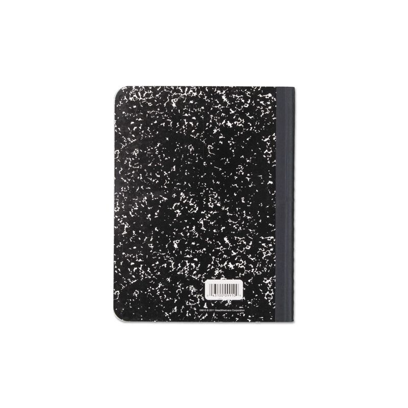 Mead Composition Book, Wide/Legal Rule, Black Cover, (100) 9.75 x 7.5 Sheets, 3 of 6