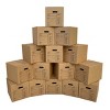 UBMOVE Moving Boxes with Handles, 15 Premium Small, 16 3/8" x 12 5/8" x 12 5/8" - 2 of 4